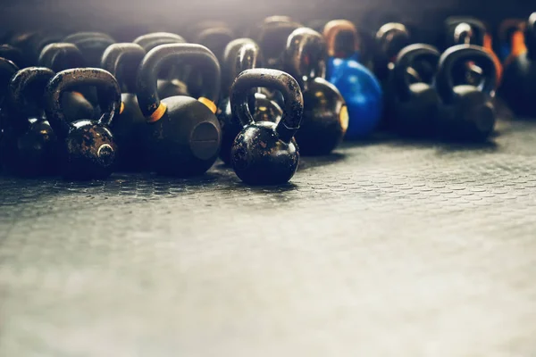 Essential Equipment Help Sculpt Your Body Weights Gym — Fotografia de Stock