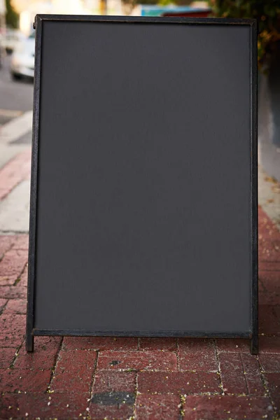 Put Your Message Right Front Your Potential Customers Sidewalk Sign — Zdjęcie stockowe