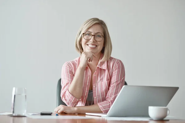 Firmly Believe Ive Got What Takes Studio Portrait Confident Businesswoman — Fotografia de Stock