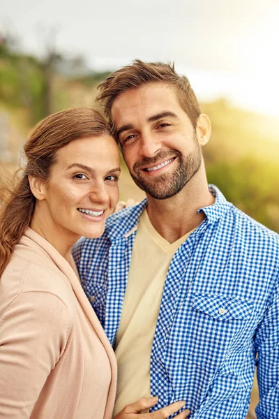 Couldnt Get Any Closer Loving Couple Spending Some Time Together — Foto Stock