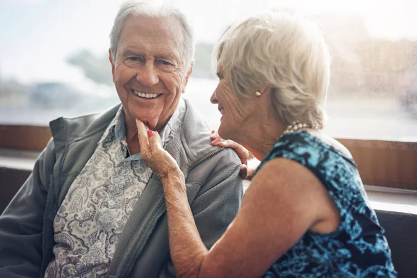 Truly Golden Couple Mature Couple Spending Day Together — Stok fotoğraf