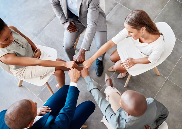 Corporate Teamwork Company Diversity Meeting Success Group Collaboration Business Employees — Foto Stock