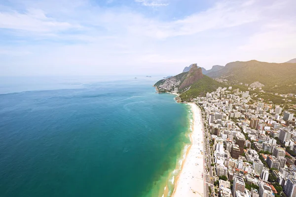 Rio Its Tourists Paradise Aerial View Rio Janeiro Brazil — Photo