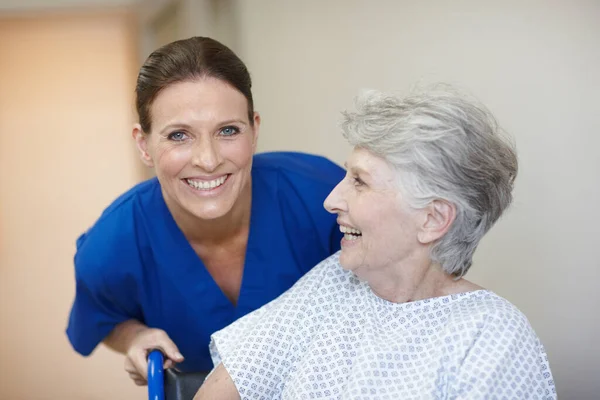 Beste Verpleegster Die Ooit Heb Gehad Portret Van Een Verpleegster — Stockfoto