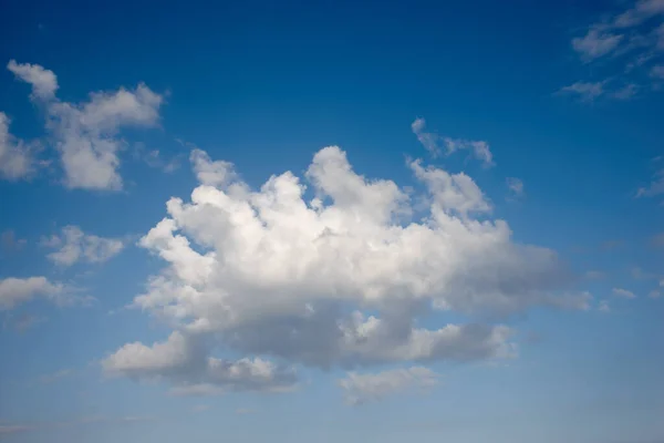 Szczegóły Chmury Zdjęcie Wrześniowych Zachmurzeńtelefoto Chmur — Zdjęcie stockowe