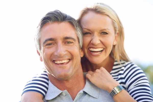 Theyre Couple Who Knows How Have Have Fun Cropped Portrait — Stock Photo, Image