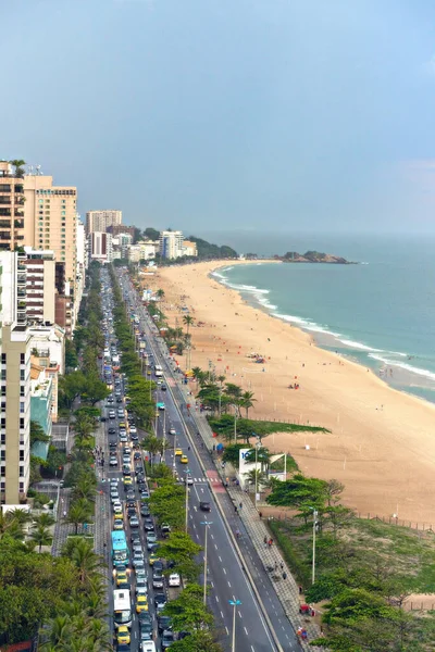 Menj Nyaralni Paradicsomba Légi Kilátás Strandok Rio Janeiro Brazília — Stock Fotó