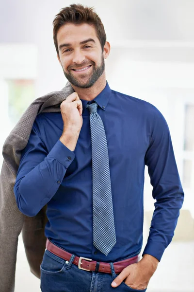 Way You Dress First Impression Business Man Office — Stock Photo, Image
