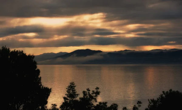Фото Восход Солнца Веллингтон Новая Зеландия — стоковое фото