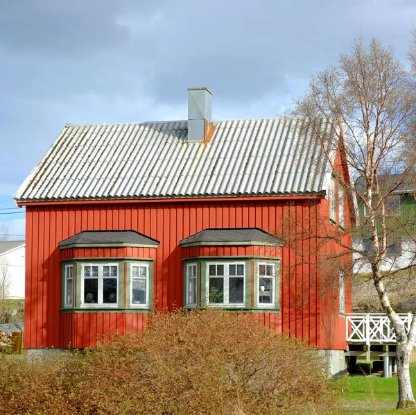 Photo Historical Houses Norway — Stock Photo, Image