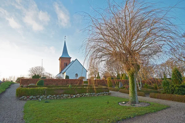 Stället Historisk Kyrka Pittoresk Liten — Stockfoto