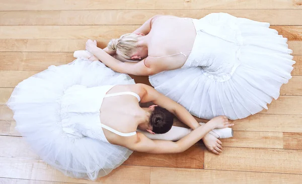 Ballet Femenino Concierto Teatral Escenario Danza Para Formación Creativa Performance — Foto de Stock