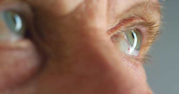 Augen Sehvermögen Und Der Mensch Beobachten Oder Sehen Der Optometrie — Stockvideo