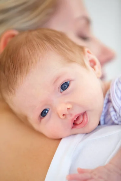 Tijd Voor Baby Close Shot Van Een Moeder Haar Pasgeborene — Stockfoto
