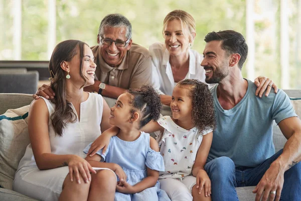 Crianças Diversidade Grande Família Retrato Uma Casa Austrália Com Mãe — Fotografia de Stock