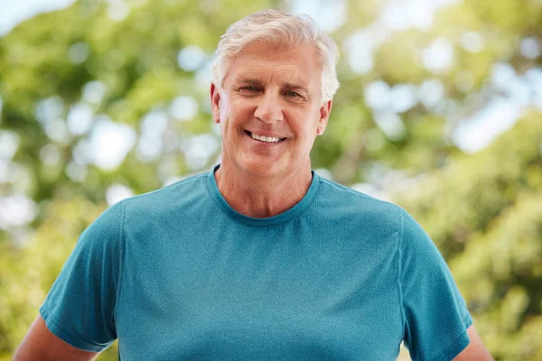 Bewegung Fitness Und Seniorengymnastik Glücklich Und Gesund Ruhestand Portrait Gesundheit — Stockfoto