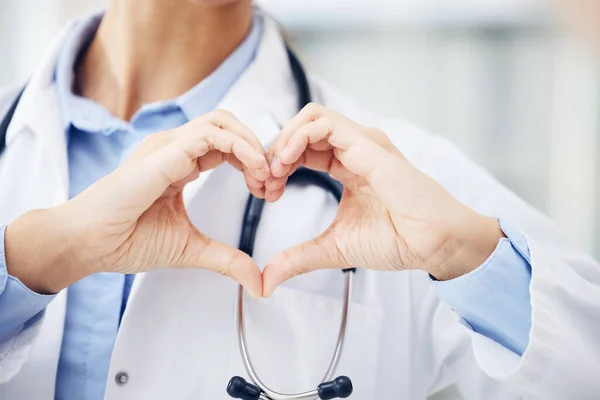 Let Help You Take Care Closeup Shot Unrecognisable Doctor Making — Stock Photo, Image