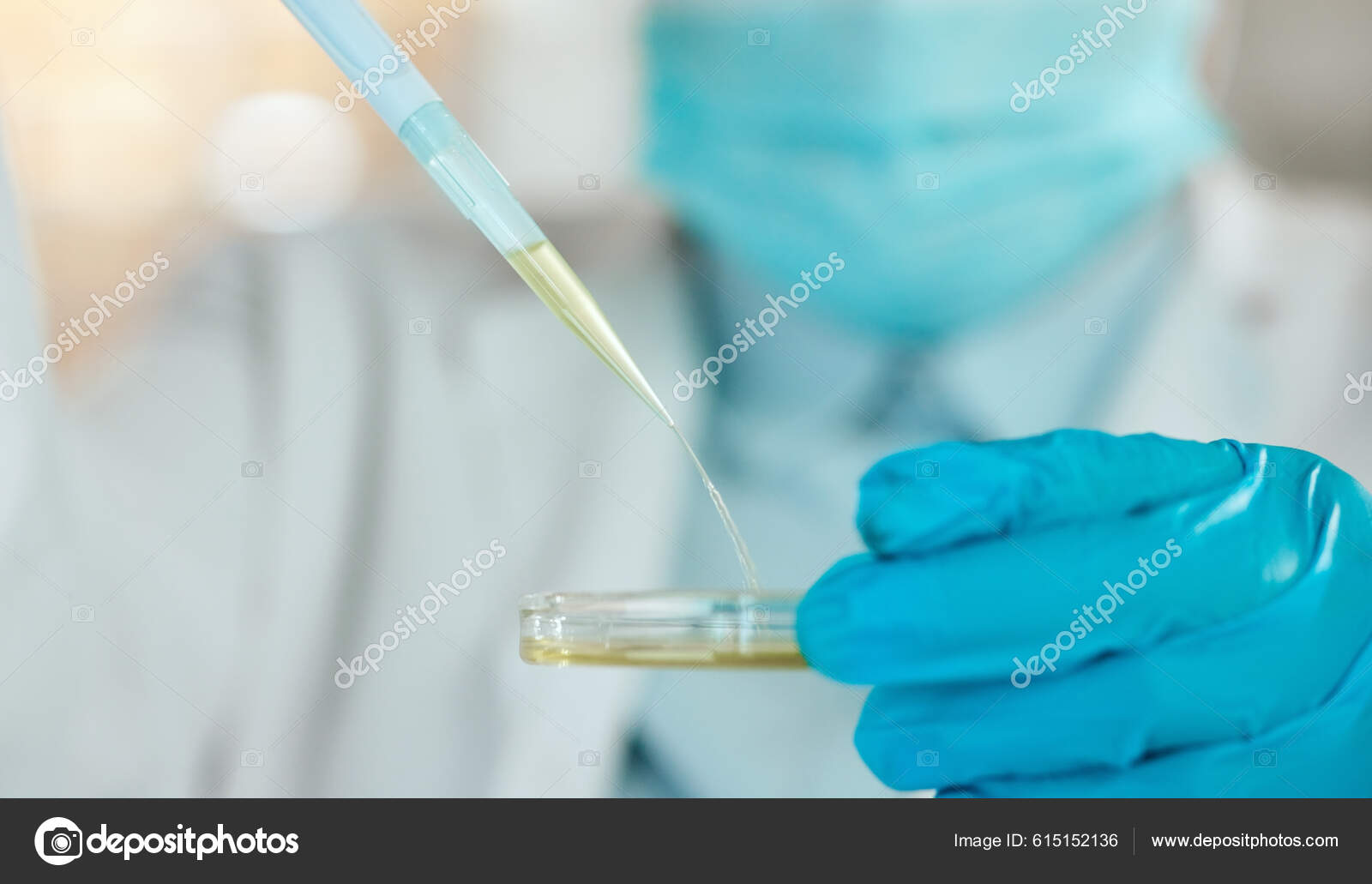 What Reaction Produce Unrecognisable Scientist Holding Petri Dish Using