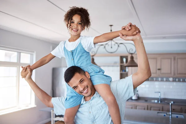 Mijn Kind Gelukkig Zien Een Van Beste Gevoelens Ooit Portret — Stockfoto