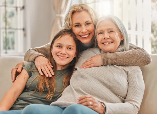 Theres More Enough Love Family Relaxing Together Home — Stock Photo, Image