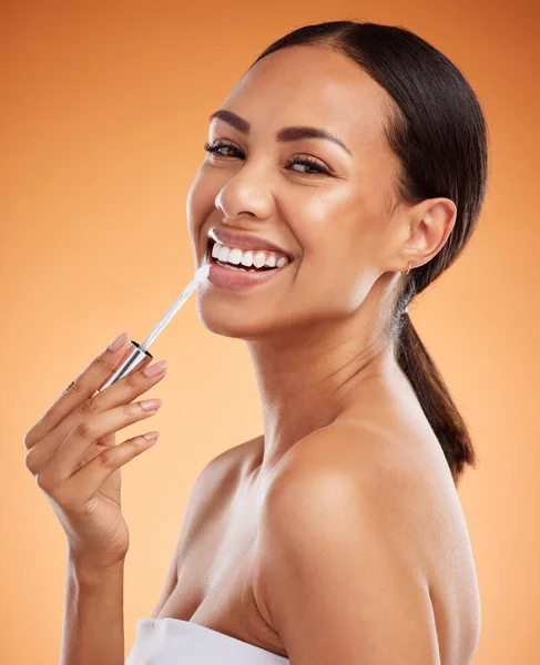 Beleza Cuidados Com Pele Cosméticos Com Uma Mulher Negra Modelo — Fotografia de Stock