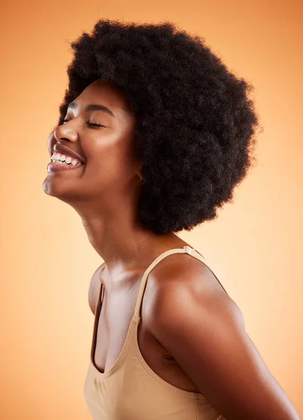Boldog Fekete Kozmetikai Szépség Természetes Bőr Vagy Hajápolási Wellness Afrikai — Stock Fotó