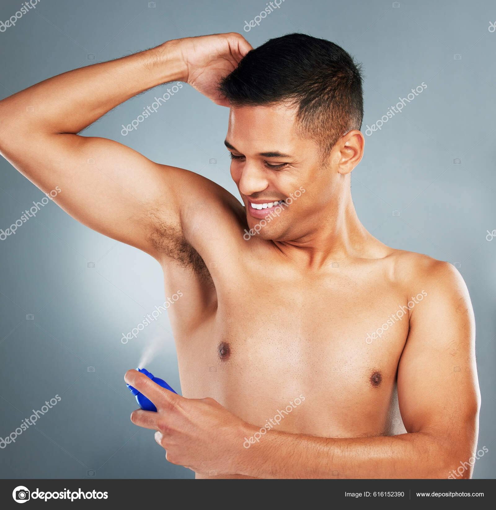 Happy Smile Man Deodorant Spray Hygiene Fresh Scent Fragrance