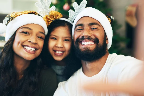 Amaos Todos Los Días Siempre Sentirá Como Navidad Una Familia —  Fotos de Stock