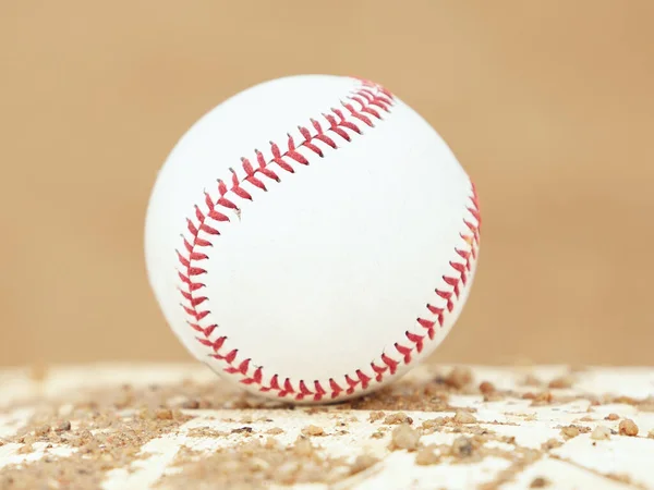 野球の試合のためのフィットネス スポーツと健康のための野球ピッチ スポーツボールと屋外トレーニング ソフトボール競技の動機 試合とトーナメントの背景 — ストック写真