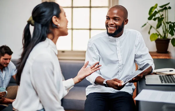 Niemand Kent Design Goed Als Zij Een Jonge Zakenman Zakenvrouw — Stockfoto