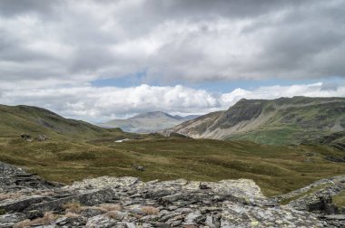 Blaenau Ffestiniog, Galler 'deki terk edilmiş Cwmorthin taş ocağı.