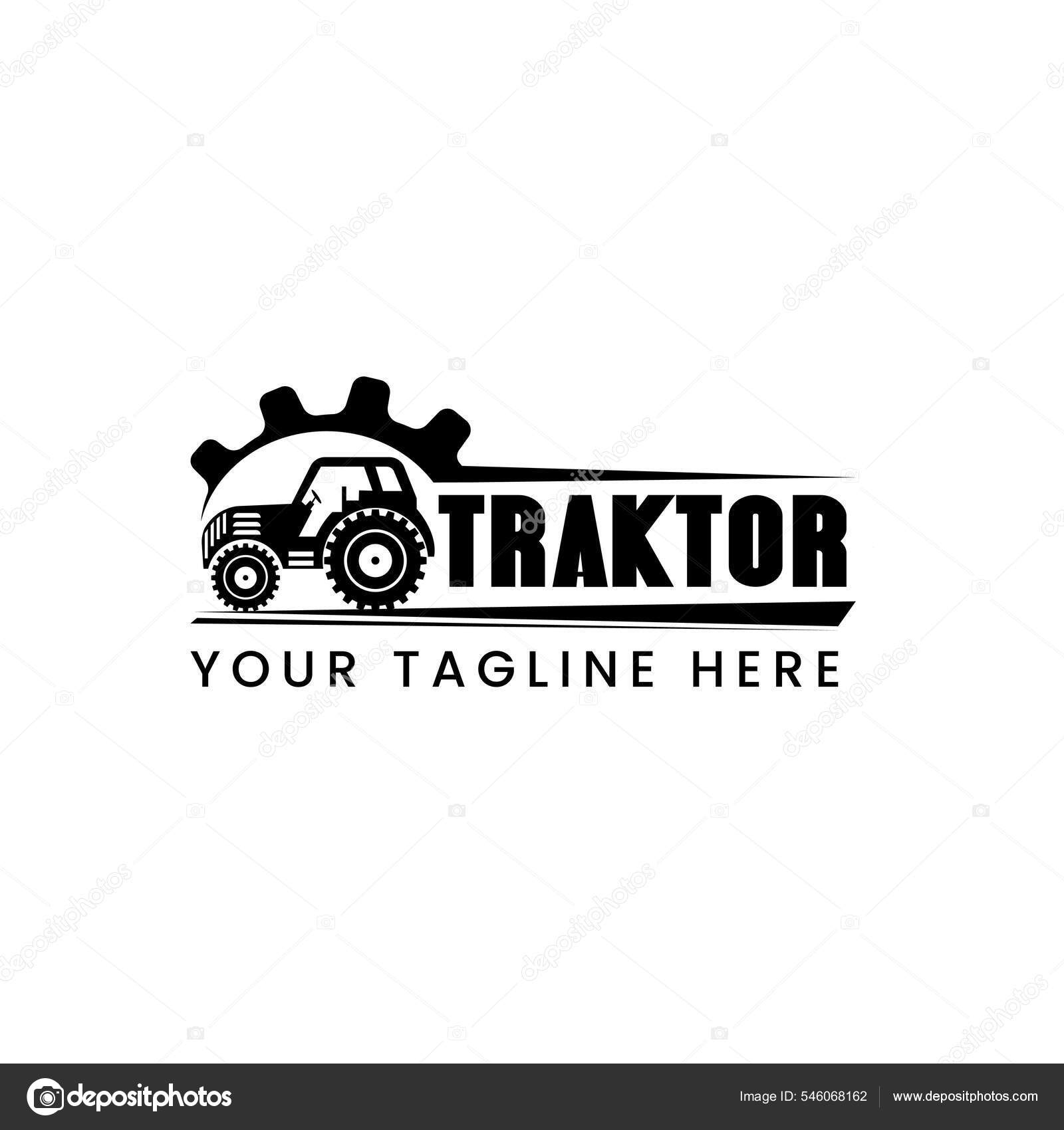 Agricultural Tractor Logo Design Sign Symbol Agricultural Industry Company  Vector Stock Vector by ©Key85a 546068162