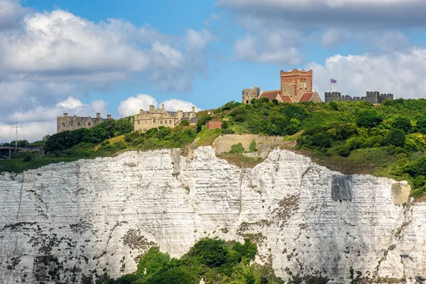 Kastil Dover Abad Pertengahan Kent Inggris Kastil Dover Tetap Berada — Stok Foto