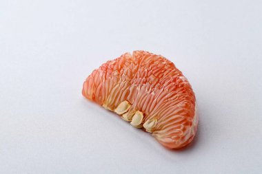 Jeruk Bali, Balili Pomelo Greyfurt beyaza izole edilmiş. Boşluğu Kopyala