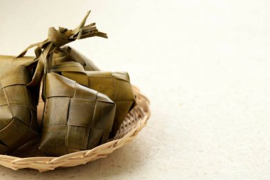 Ketupat, Elmas Şeklinde Pirinç Mantı Mübarek, Metin için Kopya Boşluğu