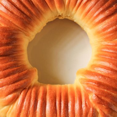 Tatlı Yün Yuvarlak Ekmek Deliğini Kapat, Tarif ya da Reklam Alanını Kopyala 