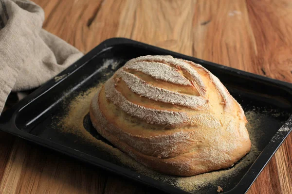 Pane Bianco Terra Del Latte Del Giappone Mirukuhasu Pane Fresco — Foto Stock