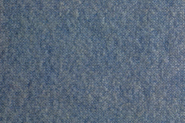 Синьо Сірий Язаний Килим Крупним Планом Текстильна Текстура Сіро Блакитному — стокове фото