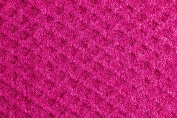 Lilac Ροζ Πλεκτό Χαλί Από Κοντά Υφασμάτινη Υφή Λιλά Ροζ — Φωτογραφία Αρχείου