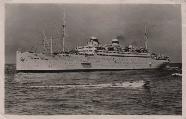 1963 Photograph Admiral Nakhimov Ship Postcard Issued Ussr — Stockfoto