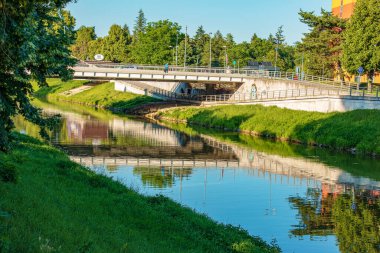 Nitra, Slovakya - 06.15.2022: Modern mimari.