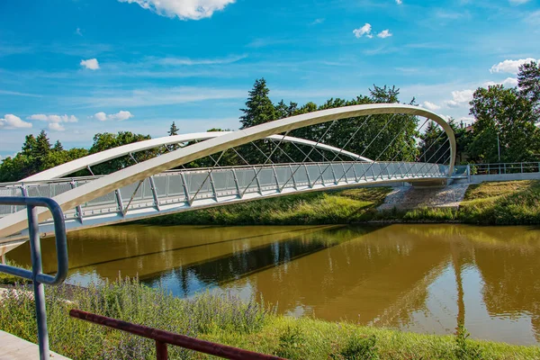 Nitra, Slovakya - 06.14.2022: Modern mimari.