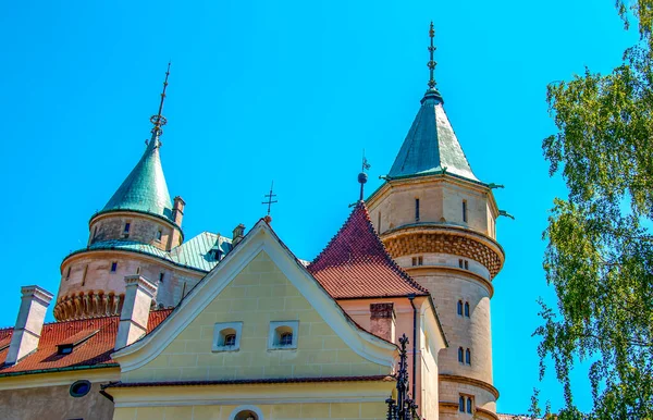 Beautiful Bojnice Castle Slovakia Central Europe Unesco Medieval Architectural Monument — Zdjęcie stockowe