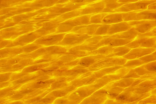 Water Ripple Texture Background Wavy Water Surface Sunset Golden Light — ストック写真