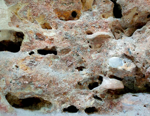 Cueva Natural Rust Stone Grunge Fondo —  Fotos de Stock