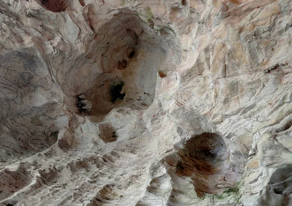 Abstrato Caverna Rocha Buraco Paisagem Imagem De Stock