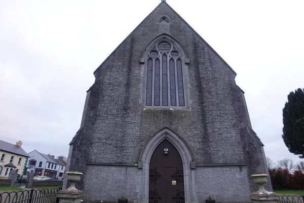 セントジョセフ教会の入口 アイルランドのCastleconnell — ストック写真
