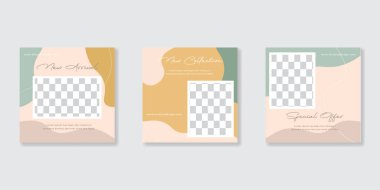 Dijital Pazarlama için Düzenlenebilir Posta Şablonu Sosyal Medya Pankartları