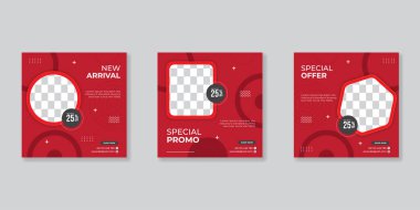 Dijital Pazarlama için Düzenlenebilir Posta Şablonu Sosyal Medya Pankartları