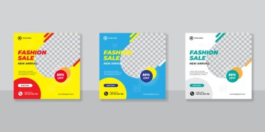 Dijital Pazarlama için Düzenlenebilir Posta Şablonu Sosyal Medya Pankartları